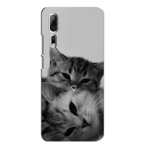 Чохол з малюнком кіт на ZTE Axon 10 Pro (Пара котів)