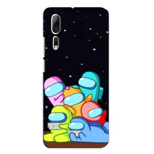 Чохли Амонг Ас для ZTE Axon 10 Pro (AlphaPrint) (Скіни в космосі)