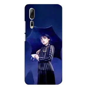 Чохли Венсдей на ZTE Axon 10 Pro Уенсдей (AlphaPrint) (Венздей з парасолькою)