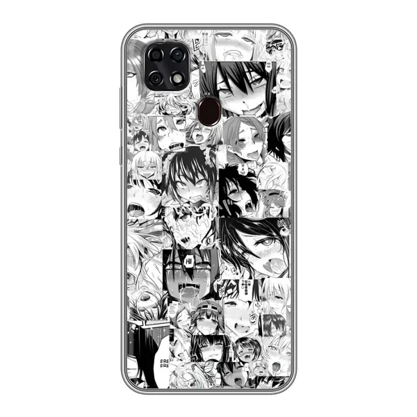 Чохол з принтом «Ahegao manga» для ZTE Blade 20 Smart