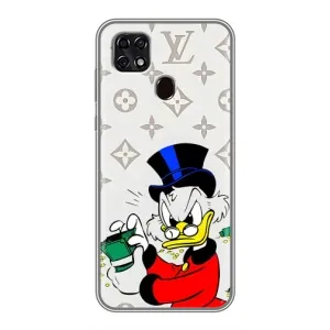 Чехли для ZTE Blade 20 Smart - Скрудж МакДак Louis Vuitton (PREMIUMPrint) (Бакси Скрудж)