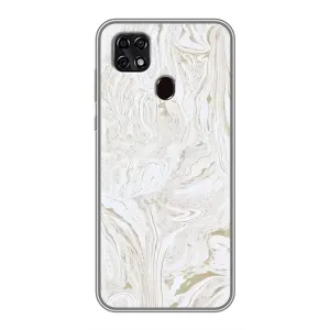 Мраморний чехол на ZTE Blade 20 Smart (VPrint) (Білий мрамор)