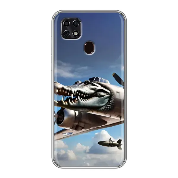 Чехол с принтом «Бомбардиро крокодило» для ZTE Blade 20 Smart