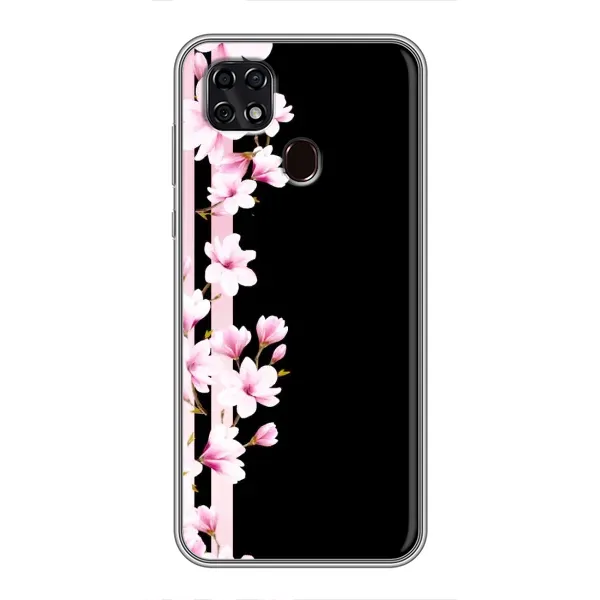Чохол з принтом «Квіточки» для ZTE Blade 20 Smart