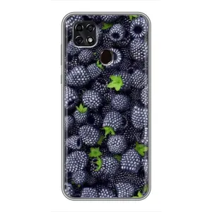 Чехол с принтом «Ежевика» для ZTE Blade 20 Smart