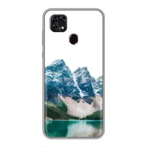 Чехол с принтом «Гори» для ZTE Blade 20 Smart