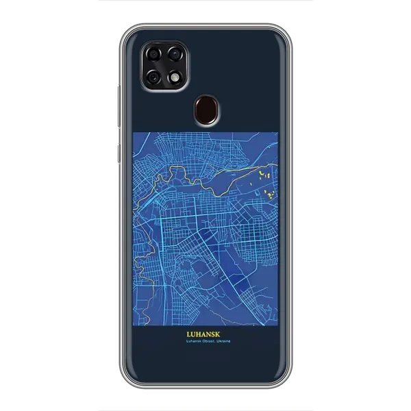 Чехол с принтом «Гуганск» для ZTE Blade 20 Smart