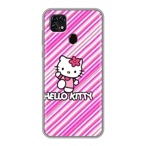 Чехол с принтом «Hello Kytty» для ZTE Blade 20 Smart