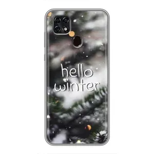 Новогодние, Праздничные Чехлы для ZTE Blade 20 Smart - 2024 год (Hello winter)