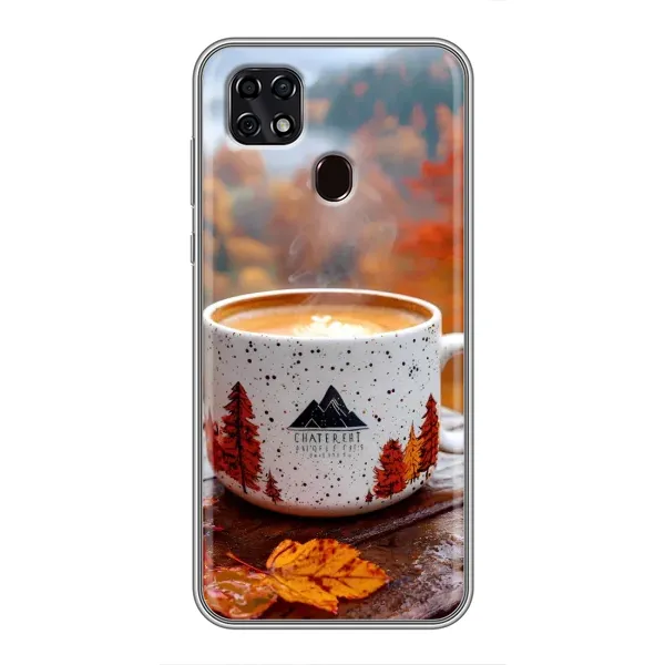 Чохол з принтом «Кава на природі» для ZTE Blade 20 Smart Чохол з принтом «Кава на природі» для ZTE Blade 20 Smart