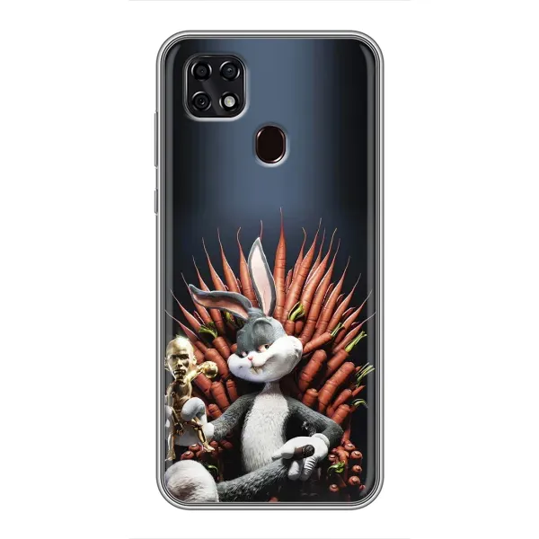 Чехол с принтом «Король Кролик» для ZTE Blade 20 Smart Чехол с принтом «Король Кролик» для ZTE Blade 20 Smart
