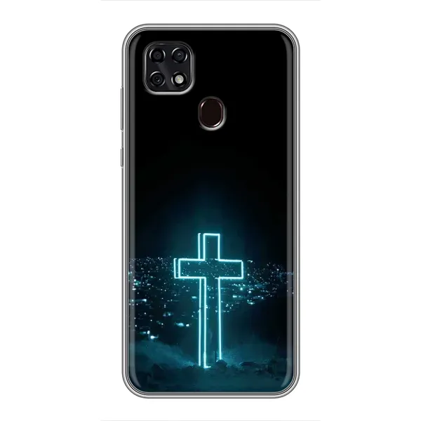 Чохол з принтом «Хрест і місто» для ZTE Blade 20 Smart Чохол з принтом «Хрест і місто» для ZTE Blade 20 Smart
