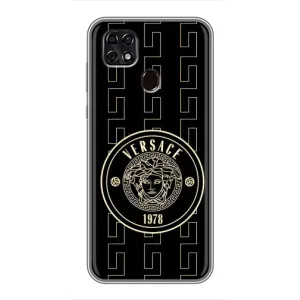 Чохол з принтом «Лого Версаче» для ZTE Blade 20 Smart