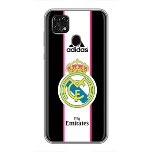Чехол для ZTE Blade 20 Smart с принтом Реал Мадрид (Лого Real Madrid)