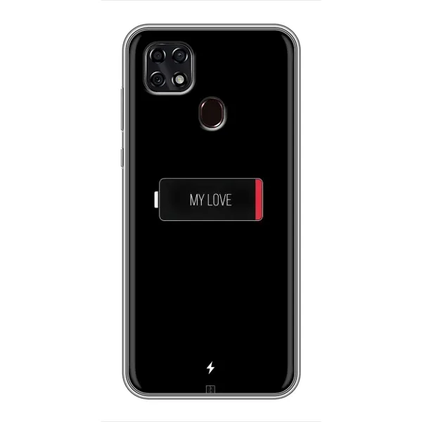 Чехол с принтом «Love battery» для ZTE Blade 20 Smart Чехол с принтом «Love battery» для ZTE Blade 20 Smart