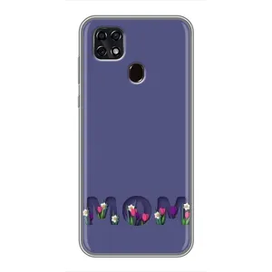 Чехол с принтом «Мама в цветах» для ZTE Blade 20 Smart