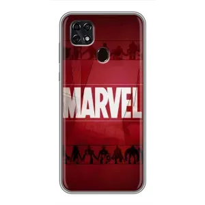 Чохол з принтом «MARVEL» для ZTE Blade 20 Smart