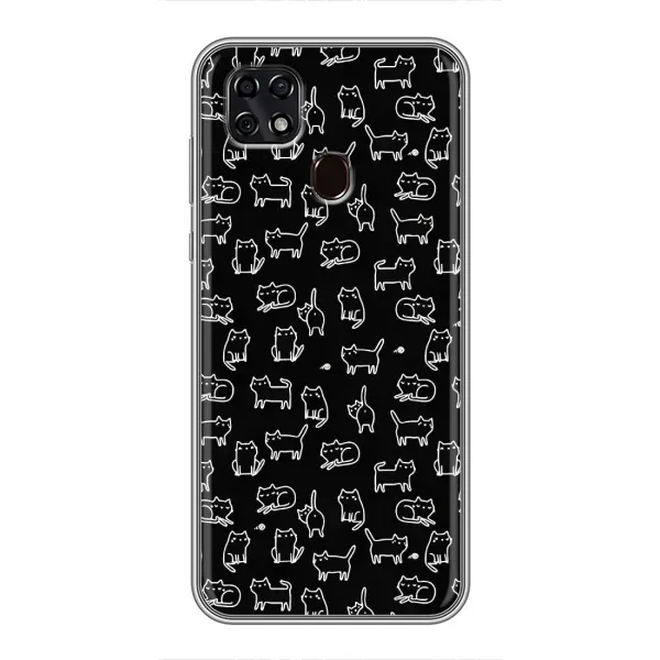 Чохол з принтом «Маленькі котики» для ZTE Blade 20 Smart