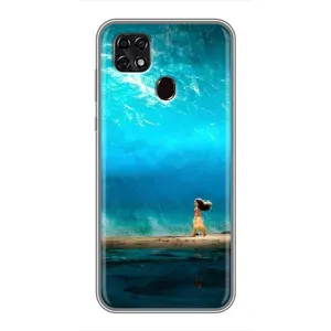 Чохол з мультфільмом Ваяна ZTE Blade 20 Smart (Океан Моана)