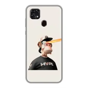 Чохол з принтом «мавпа NFT в окулярах» для ZTE Blade 20 Smart