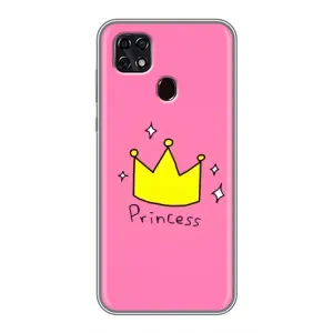 Чехол с принтом «Princess» для ZTE Blade 20 Smart