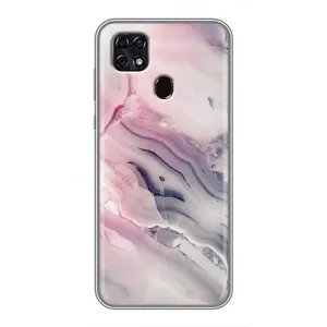 Мраморний чехол на ZTE Blade 20 Smart (VPrint) (Пурпурний Мрамор)