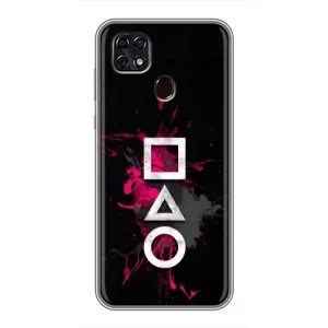 Чохол з принтом «Символи Гра кальмара» для ZTE Blade 20 Smart