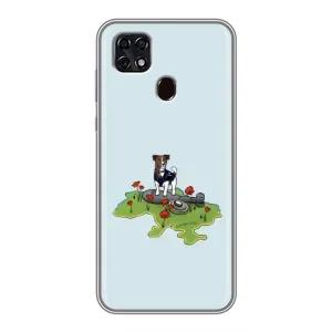 Чехлы с картинкой собаки Патрон для ZTE Blade 20 Smart (AlphaPrint) (Сапер Пес)