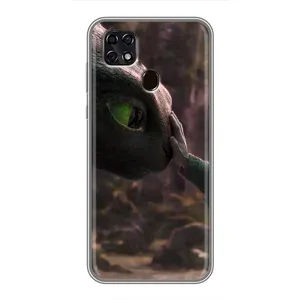 Чохол як приборкати дракона на ZTE Blade 20 Smart (Сцена з драконом)