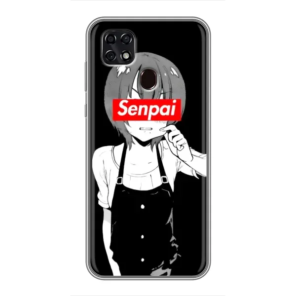 Чохол з принтом «Senpai» для ZTE Blade 20 Smart