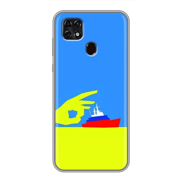 Чохол з принтом «Щелбан кораблю» для ZTE Blade 20 Smart Чохол з принтом «Щелбан кораблю» для ZTE Blade 20 Smart