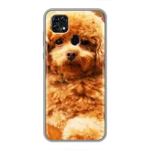 Чехол с принтом «Щенок Бишон» для ZTE Blade 20 Smart