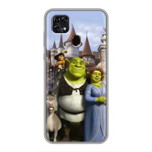 Чохол з мультфільмом Шрек на ZTE Blade 20 Smart