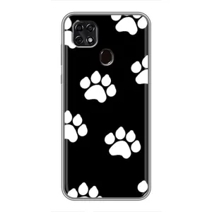 Чехол с принтом «Следы собаки» для ZTE Blade 20 Smart