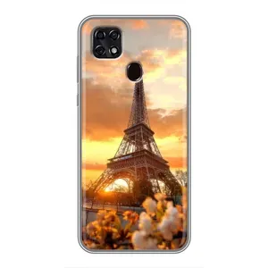Чохол Ейфелева Вежа ZTE Blade 20 Smart - (AlphaPrint) (Сонячня вежа)