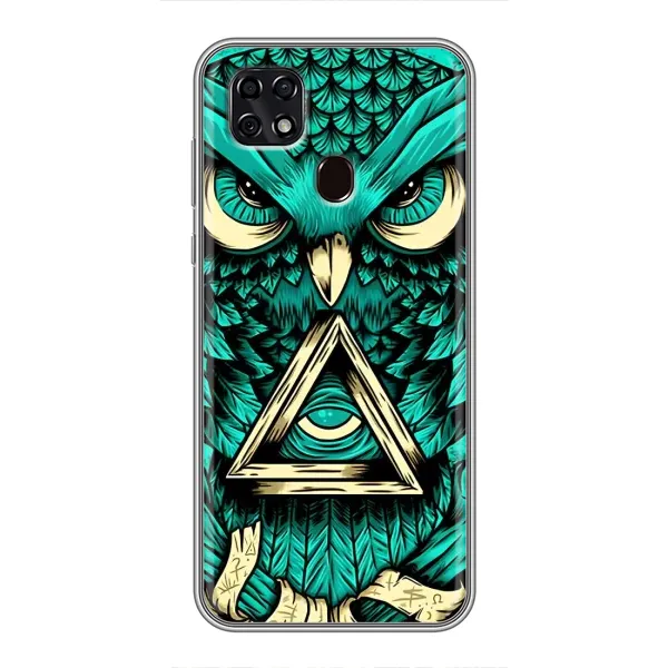 Чехол с принтом «Сова с глазом» для ZTE Blade 20 Smart Чехол с принтом «Сова с глазом» для ZTE Blade 20 Smart