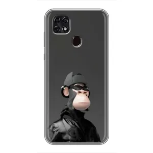 Чохол з принтом «стильна мавпа NFT» для ZTE Blade 20 Smart
