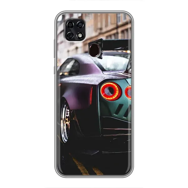 Чехол с принтом «Тачка» для ZTE Blade 20 Smart