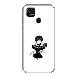 Чохли Венсдей на ZTE Blade 20 Smart Уенсдей (AlphaPrint) (танець Венздей)