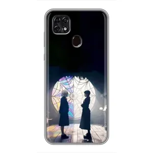 Чохли Венсдей на ZTE Blade 20 Smart Уенсдей (AlphaPrint) (Венздей та Інід)
