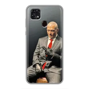 Чехол с принтом «Усик Hitman» для ZTE Blade 20 Smart