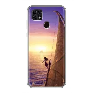 Чохол з мультфільмом Ваяна ZTE Blade 20 Smart (Захід сонця Ваяна)