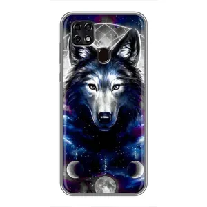 Чехол с принтом «Волк» для ZTE Blade 20 Smart