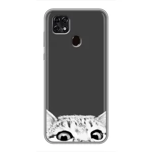 Чохол на ZTE Blade 20 Smart . українською мовою з українськими буквами та цифрами:
ZTE Blade 20 Смарт з Котиками (VPrint) (Виглядає котик)