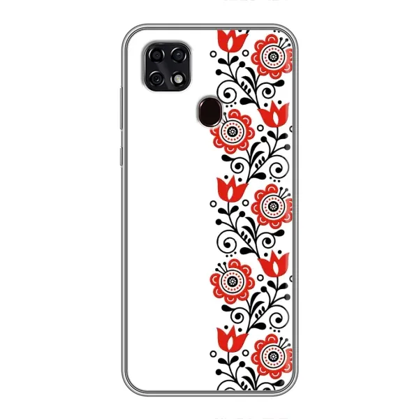 Чохол з принтом «Яскрава вишиванка» для ZTE Blade 20 Smart