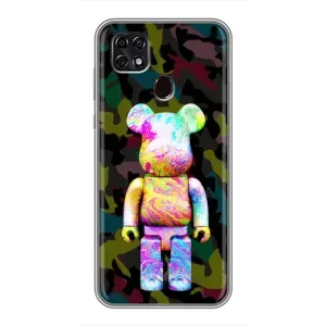 Чохол з принтом «Яскравий Bearbrick» для ZTE Blade 20 Smart
