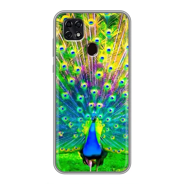 Чехол с принтом «Яркий Павлин» для ZTE Blade 20 Smart Чехол с принтом «Яркий Павлин» для ZTE Blade 20 Smart