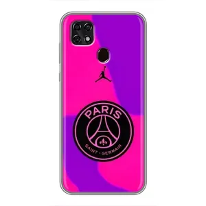 Чехлы PSG для ZTE Blade 20 Smart (AlphaPrint) (яркий ПСЖ)