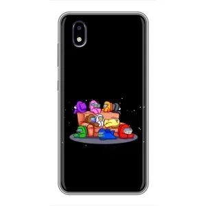 Чехол Амонг Ас для ZTE Blade A3 (2020) (AlphaPrint) (Амонг-ас)