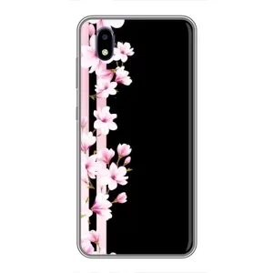 Чехол для ЗТЕ Блейд А3 2020 - с принтом (Дизайнерские) (AlphaPrint) (Цветочки)